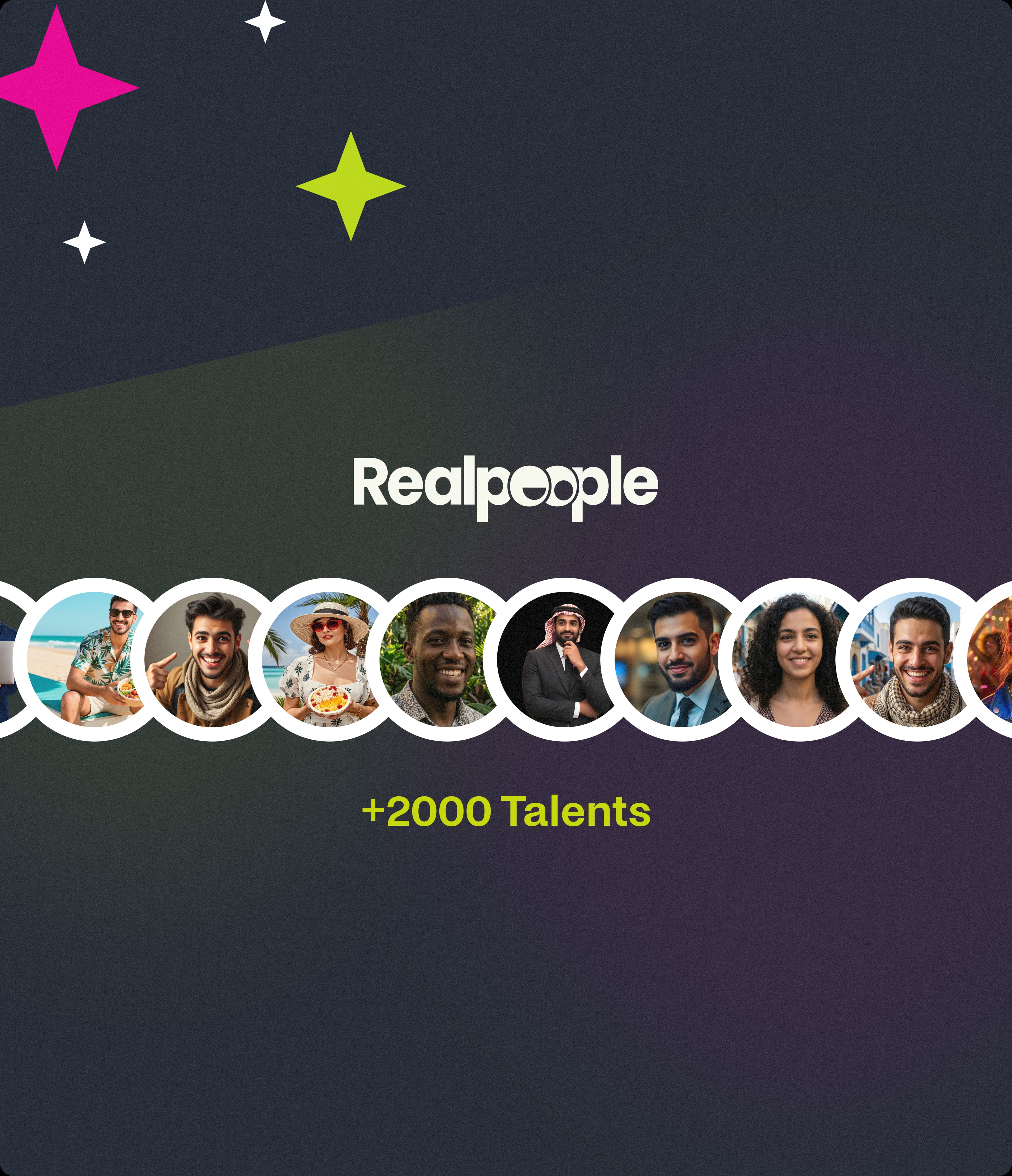 Client signup visual