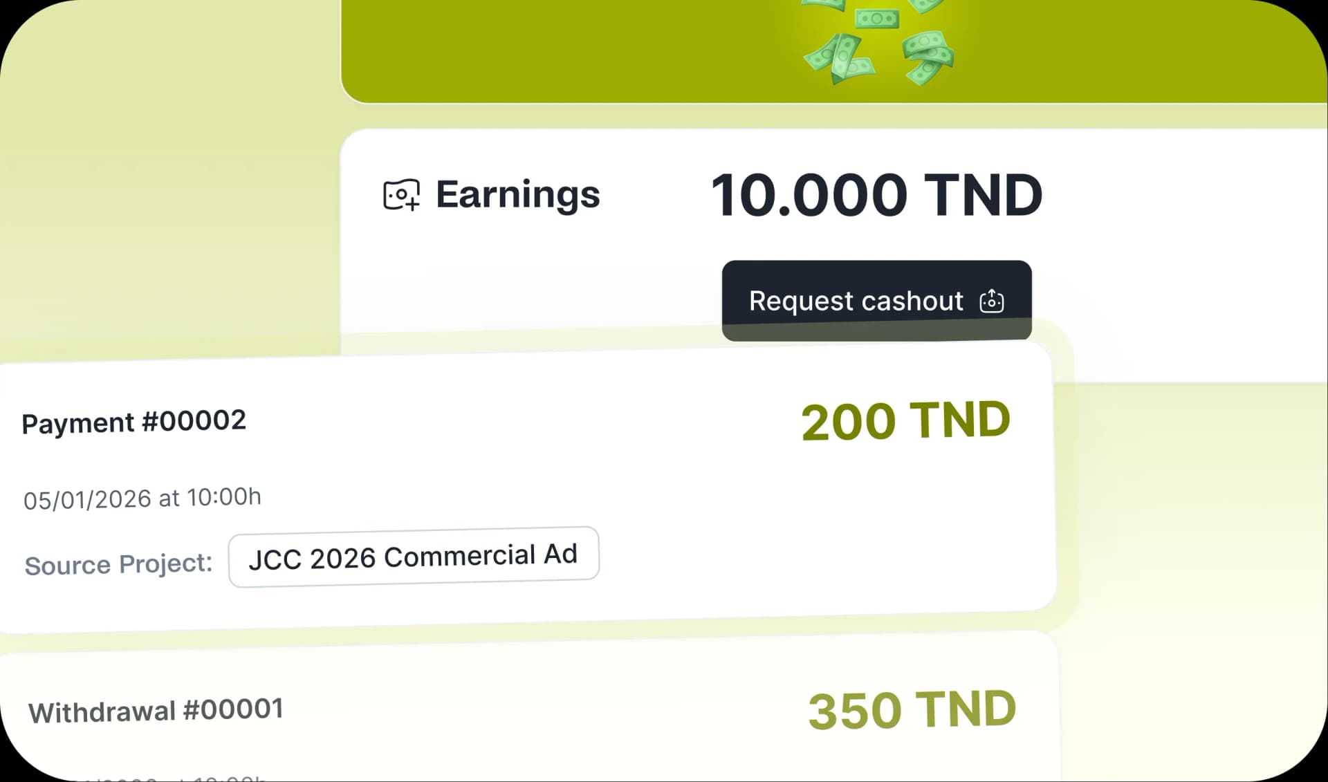 Work & get paid preview